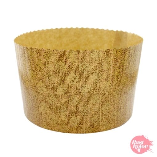 Molde De Papel Para Panettone - 500 G ( 10 Unidades )