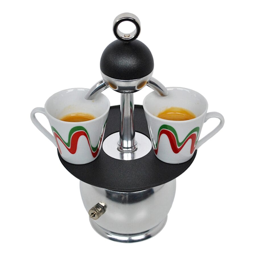 Cafetera "papalina" Top Moka - Amarilla - Imagen 2