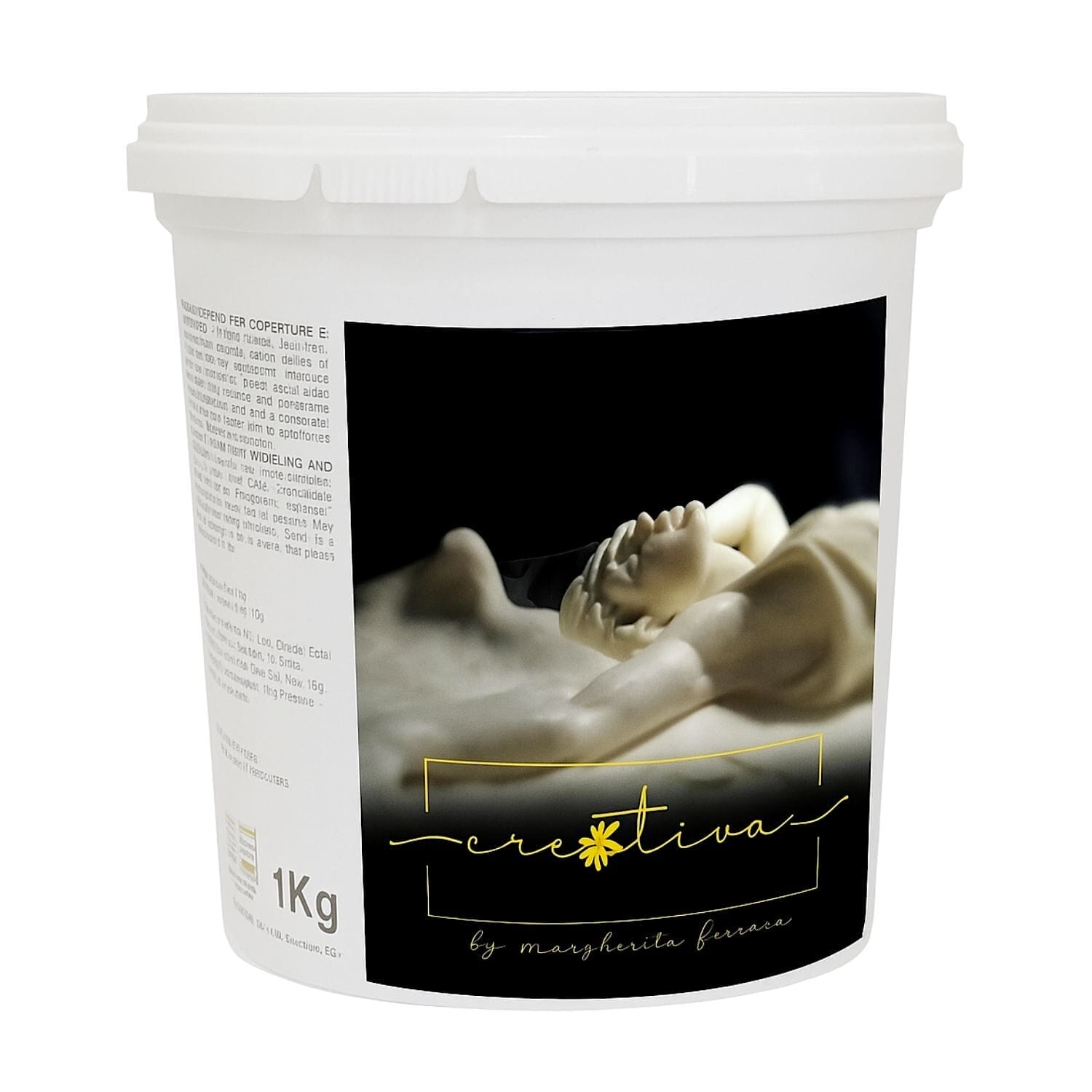 Pasta De Modelar Con Manteca De Cacao "creativa By Margherita Ferrara" - 1 Kg