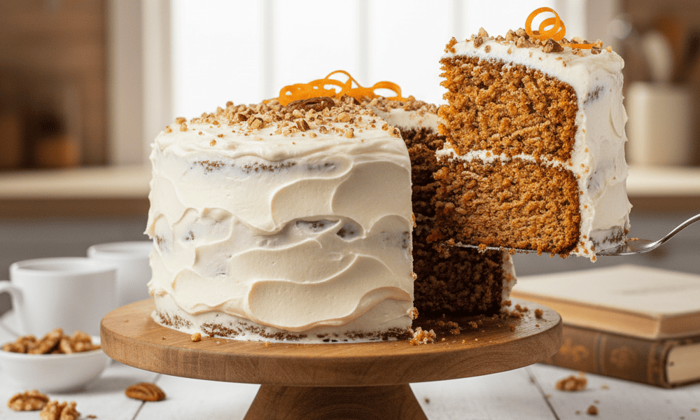 receta tarta zanahoria